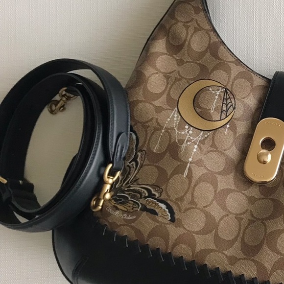 Coach x Chelsea Champlain Amber Whipstitch Hobo Limited Edition, Tattoo, F76660 - Picture 15 of 16
